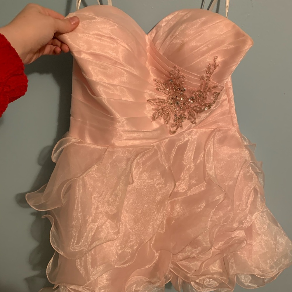Light Pink Homecoming Dress